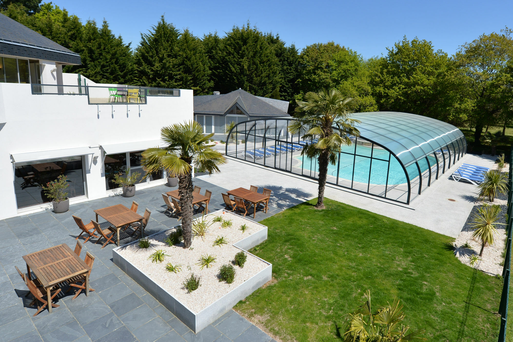 Hotel Du Golf Saint-Laurent Ploemel ภายนอก รูปภาพ